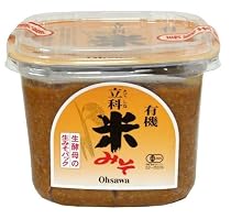 オーサワジャパン 有機　立科　米みそカップ 800g
