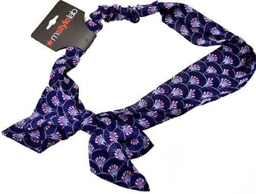 M Style Lab Womens Navy Headband Multi