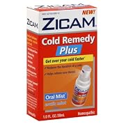 Zicam Cold Remedy Plus, Oral Mist, Arctic Mint Flavor, 1 oz.