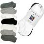 7 Pair Package of No Show Footie Socks by Foot Traffic
