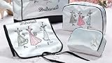 3 Piece Bridesmaid White Bag Set
