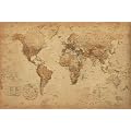 GB eye Ltd, World Map, Antique, Maxi Poster, (61 x 91.5 cm), GN0430