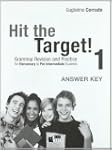 Hit the target. Answer key: HIT THE T...