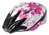KED Joker Fahrradhelm pink-blumen-glanz  52 - 58 cm - 