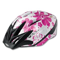 KED Joker Fahrradhelm pink-blumen-glanz  52 - 58 cm