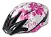 KED Joker Fahrradhelm pink-blumen-glanz  52 - 58 cm