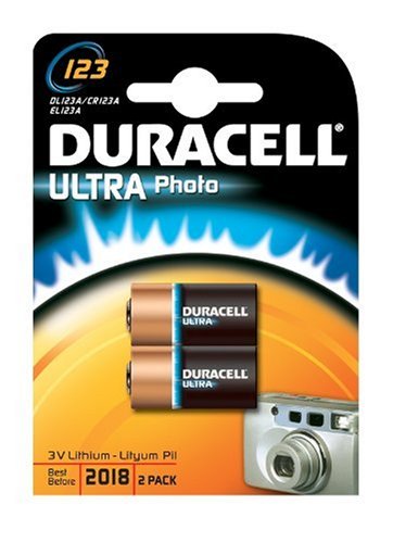 Duracell Photobatterie-123 (CR17345) 3,0V im 2er Pack