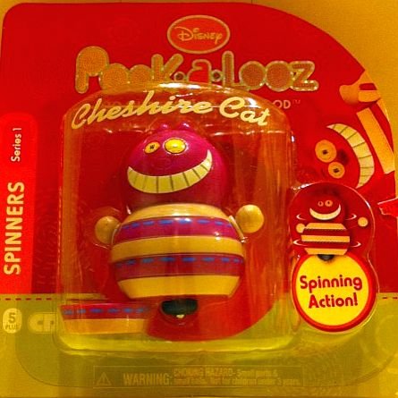 Disney Alice In Wonderland Cheshire Cat Pook-a-Looz Spinners Series 1