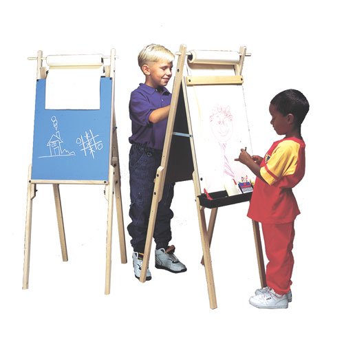 Childrens Toyshop  Toys : MUD Children's Double Sided Artist Easel and Art Center