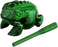 Nino Percussion NINO515GR Large Wood Frog G&uuml;iro, Green