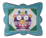 Alex Moody Monster Interactive Framed Pillow - Blue (13.5