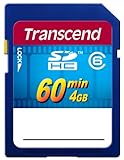 Transcend TS4GSDHC6V 4 GB SDHC HD Video Card