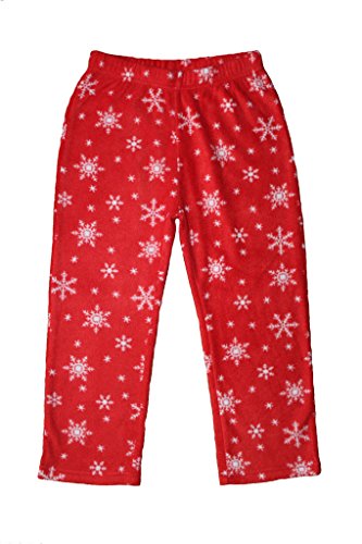 Leveret Boys or Girls Christmas Fleece Sleep Pants (Size 2-14)