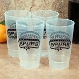 NBA San Antonio Spurs 4-Pack 16oz. Plastic Cups