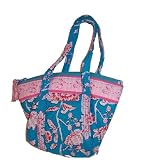Malabar Bay Le Petite Cotton Quilted Little Girl Handbag Tote