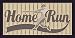 Art4Kids Home Run Mounted Art Print -16'x08'