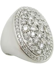 14k White Gold  2.13ctw Diamond Cocktail Ring ER1005 Size 7.5