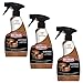 Weiman Leather Cleaner and Conditioner - 12 Ounce - 3 Pack - UV Protection Help Prevent Cracking or Fading of Leather Couches, Car Seats, Shoes, Purses (3)