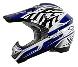 Vega Viper Blue Kraze Graphic Large Off-Road Helmet