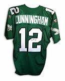 Randall Cunningham Philadelphia Eagles Autographed/Hand Signed Green Wilson Authentic Jersey