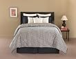 14 pc California King Size Bedding Bed in a Bag Set - Southern Textiles Optik Ultra Super Pack
