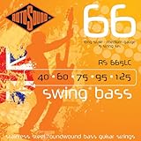 Rotosound RS665LC Swing Bass 66 Stainless Steel 5 String Bass Guitar Strings (40 60 75 95 125)