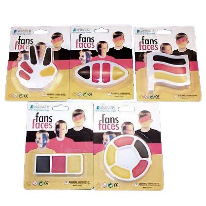 Childrens Toyshop  Spielwaren : Fanschminke Deutschland Fanartikel Fan Fußball NEU