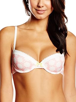 Lulu Castagnette Sujetador Copa Foam con Aros Lotus (Melocotón)