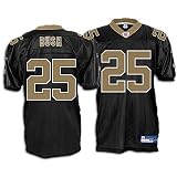 Reggie Bush New Orleans Saints #25 Authentic Reebok NFL Football Jersey (Black)