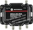 Motorola Signal Booster 4-Port Cable Modem TV HDTV Amplifier with Active Return Cable Modem Boost