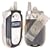 Eforcity Generic Clear Plastic Swivel Belt Clip Holster for Motorola V300 / V330 / V400 / V500 / V505 / V525 / V547 / V551 / V555 / V557 / V600