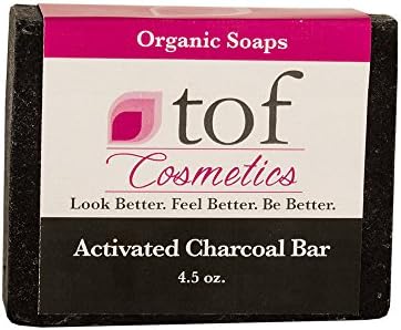 The Organic Face All Natural Organic Bath and Body Soaps (Activated Charcoal Bar)