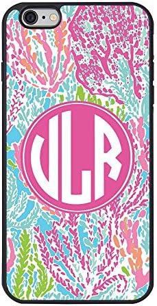 iPhone 6 Case,Lilly Pulitzer Black Case for iPhone 6S 4.7 Inches,TPU Cover