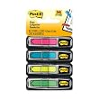 Post-it Arrow Flags, Assorted Bright Colors, 1/2-Inch Wide, 24/Dispenser, 4-Dispensers/Pack