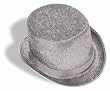 Silver Top Hat - Adult Std.