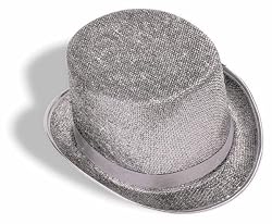Silver Top Hat - Adult Std.