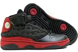 Nike Air Jordan AJF 13 Mens Black/Red Fusion XIII 375453-061