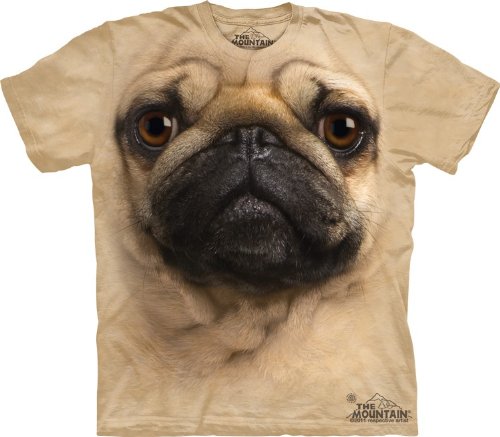 The Mountain Men's Pug Face T-shirt