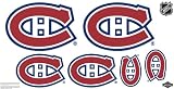 NHL Montreal Canadians Car Decals Medium - 49-by-25-Inch