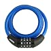 Wordlock CL-409-BL 4-Letter Safety Combination Cable Lock, Blue