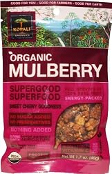 Kopali Organics  Mulberry, 1.7 Ounce Pouch (Pack of 6)