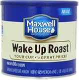 Maxwell House Ground Coffee Canister, Wake Up Roast, 30.65 Ounce