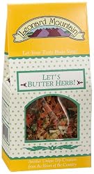 Leonard Mountain Let's Butter Herb!  super Veggie Dip, 1.75-Ounce. Boxes (Pack of 6)