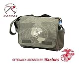ロスコ ビンテージ クラシック メッセンジャーバッグ オリーブ アメリカ海兵隊オフィシャルライセンスモデル Vintage O.D. Classic Messenger Bag w/Exploded U.S.M.C. G & A