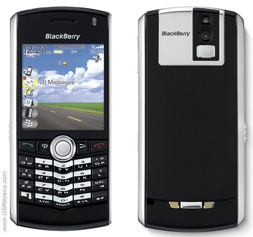 Blackberry Pearl 8100 Unlocked Phone -- International Version with No Warranty (Black with Silver)