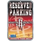 NBA Houston Rockets 11'' x 17'' Reserved Parking Sign -