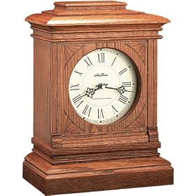 Seth Thomas Hotel Stained Natural Wood Case with Off-White Dial 20th Century Style...