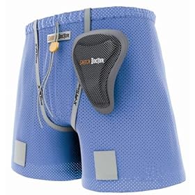 Shock Doctor Ladies Loose Hockey Short with Pelvic Protector by