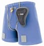 Shock Doctor Girl's Loose Hockey Short with Pelvic Protector (Small, Black)