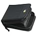 Cheap Wallets | Buy Wallets | Discount Wallets | Buy Men's Wallets - CD/DVD Wallet, 32 Disc Capacity, Zippered, Clear Pockets, Nylon, Black CLGCDW32